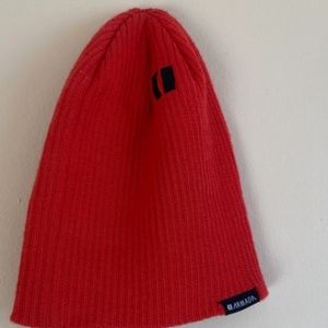 Red beanie